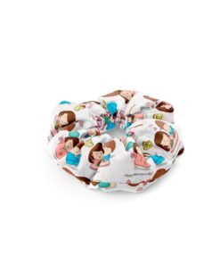 Alternative view of Multi color Printed Japan Satin