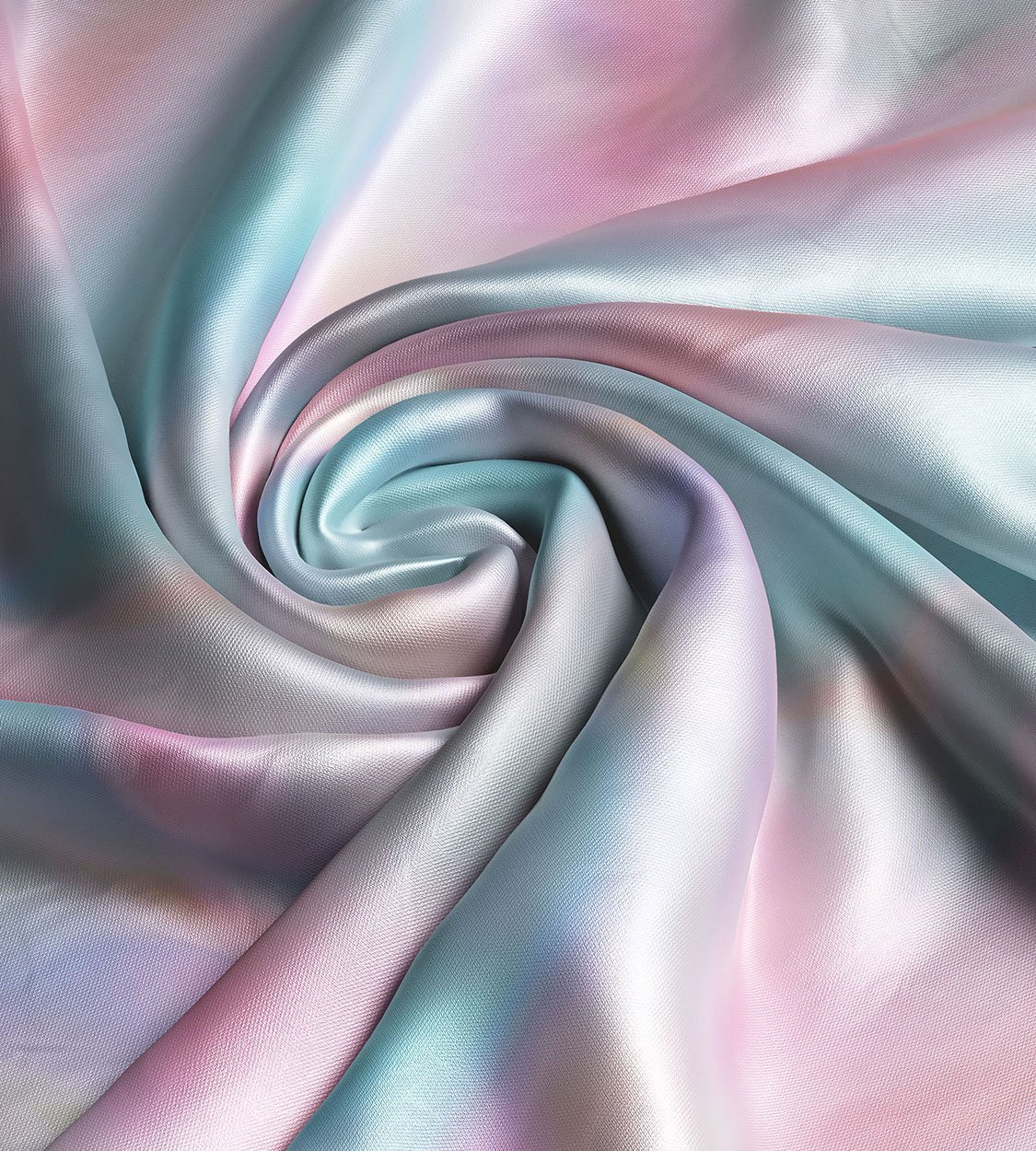 Rainbow Color Texture 3 Japan Satin fabric